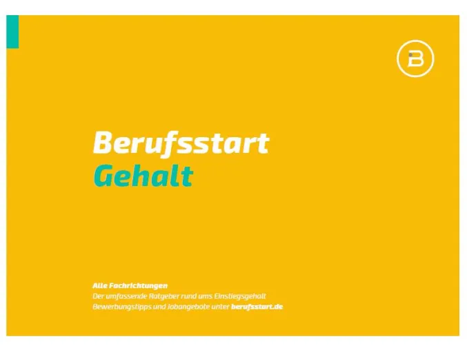 Bild: Ausgabe Berufsstart Gehalt zum Thema Einstiegsgehalt für Absolventen