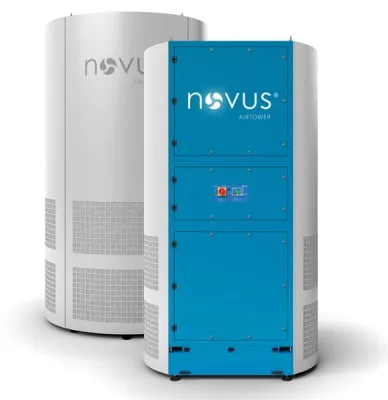 Bild: NOVUS air bietet Filterturm zur Erprobung an
