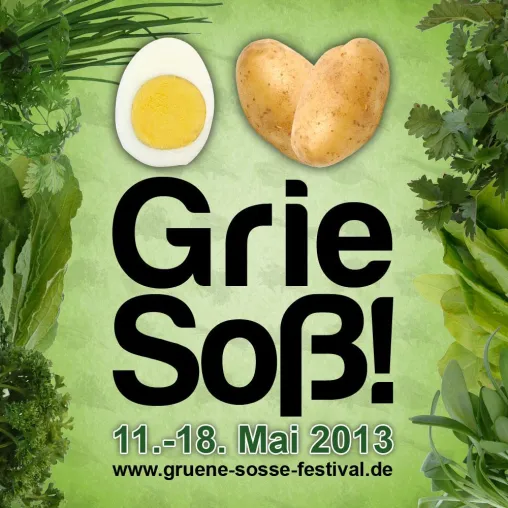 Grüne Soße Festival 2013 - Der kulinarisch-kulturelle Wettbewerb für Frankfurt und Rhein-Main Bild: Grüne Soße Festival 2013 - Der kulinarisch-kulturelle Wettbewerb für Frankfurt und Rhein-Main