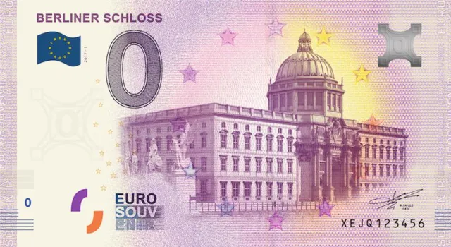Limitiert auf 5.000 Stück: Das Berliner Schloss gibt es jetzt auf einem echten Geldschein Bild: Limitiert auf 5.000 Stück: Das Berliner Schloss gibt es jetzt auf einem echten Geldschein
