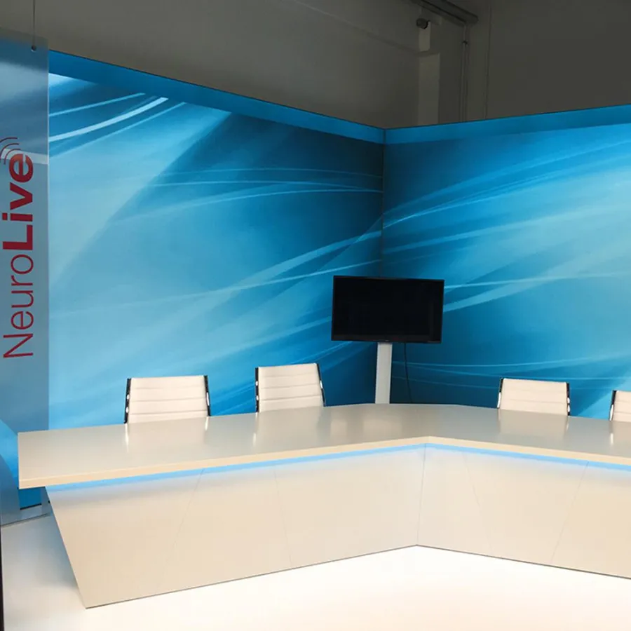 streamedup! Moderatorentisch