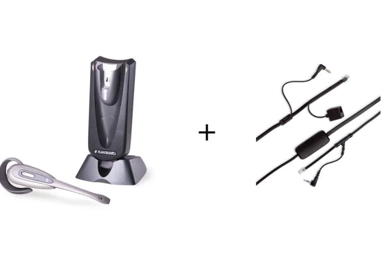 Bild: Plantronics CS60X - Schnurlose Headset-Komplettlösung für Alcatel-Endgeräte