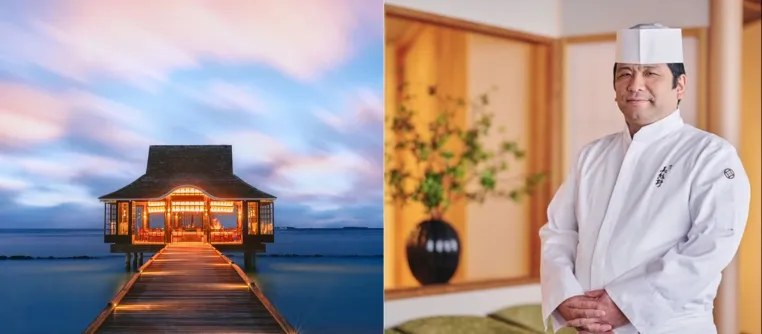 Eine Symphonie des Geschmacks: Kulinarisches Gastspiel im Mizu, dem Teppanyaki-Restaurant des Nova Maldives Bild: Eine Symphonie des Geschmacks: Kulinarisches Gastspiel im Mizu, dem Teppanyaki-Restaurant des Nova Maldives