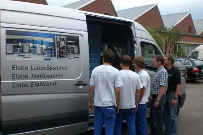 Bild: Technik zum Anfassen begeistert Kunden