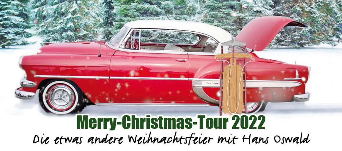 Die etwas andere Weihnachtsfeier mit Hans Oswald