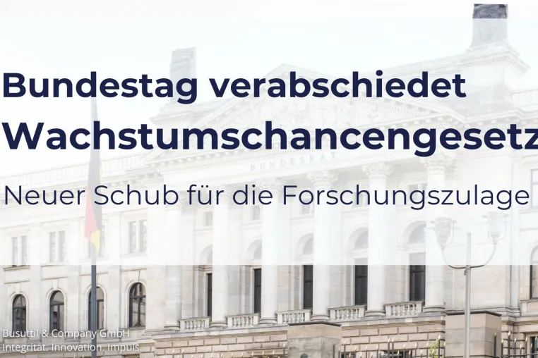 Bild: Bundestag verabschiedet Wachstumschancengesetz