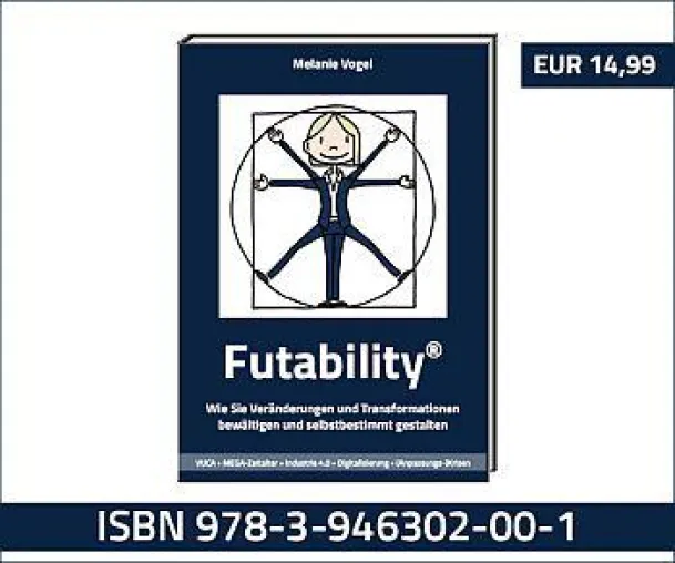 Buchneuerscheinung: "Futability® - Veränderungen und Transformationen bewältigen und selbstbestimmt gestalten" Bild: Buchneuerscheinung: "Futability® - Veränderungen und Transformationen bewältigen und selbstbestimmt gestalten"