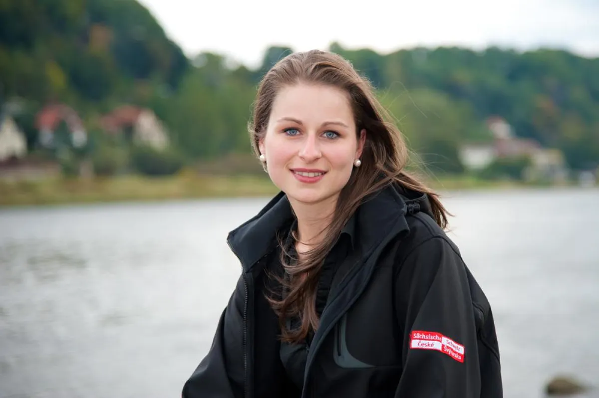 Maria Müller, die neue Qualitätsmanagerin beim Tourismusverband Sächsische Schweiz.