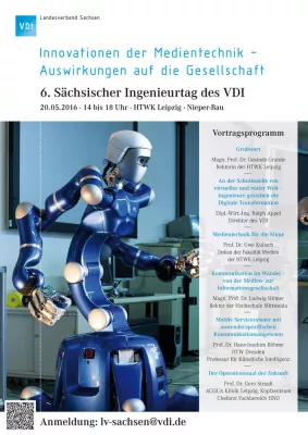 Bild: An der Schnittstelle von virtueller und realer Welt – VDI veranstaltet "Sächsischen Ingenieurtag" in Leipzig