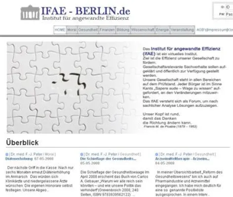 Bild: IfAE-Berlin - Das virtuelle „Institut für Angewandte Effizienz“