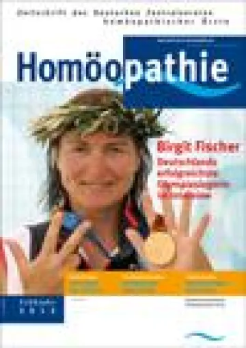 Zeitschrift Homöopathie: Deutschlands erfolgreichste Olympiateilnehmerin setzt auf Homöopathie Bild: Zeitschrift Homöopathie: Deutschlands erfolgreichste Olympiateilnehmerin setzt auf Homöopathie