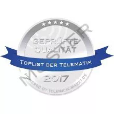 17 weitere Telematik-Anbieter qualifizierten sich 2017 für die „TOPLIST der Telematik“ Bild: 17 weitere Telematik-Anbieter qualifizierten sich 2017 für die „TOPLIST der Telematik“