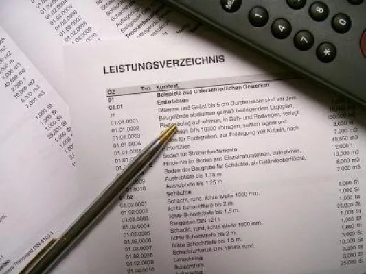 Bild: GAEB-Online 2014: Individuelle Kalkulation von GAEB-Ausschreibungen