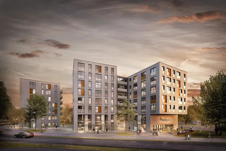 Bild: Uni Apart entwickelt neues Co-Living-Großprojekt in der Hochschul-Doppelstadt Ulm/Neu-Ulm