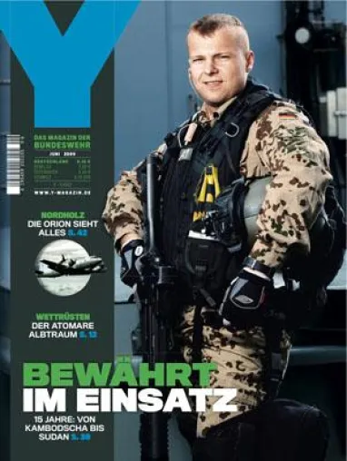 KircherBurkhardt relauncht "Y - Das Magazin der Bundeswehr" Bild: KircherBurkhardt relauncht "Y - Das Magazin der Bundeswehr"