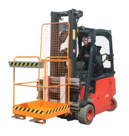 Bild: Neue Sicherheitskörbe für Stapler: Günstige Einstiegsmodelle und Hebekörbe für Stapler für Deichselstapler