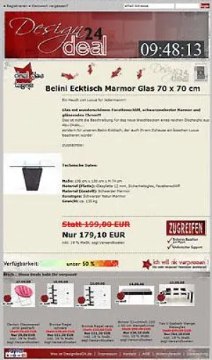 Bild: Die 24-Stunden-Chance für Super-Designmöbel