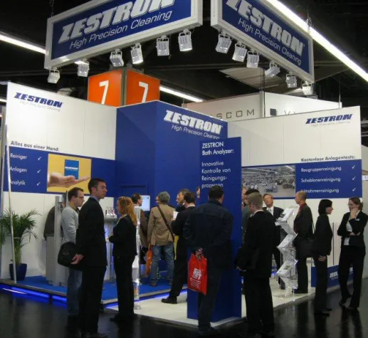 Bild: ZESTRON Messehighlight SMT 2010 - Geringste Kosten pro gereinigtem Teil