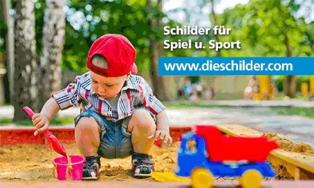 Bild: Spielplatzschilder – darauf sollten Sie vor dem Kauf achten!