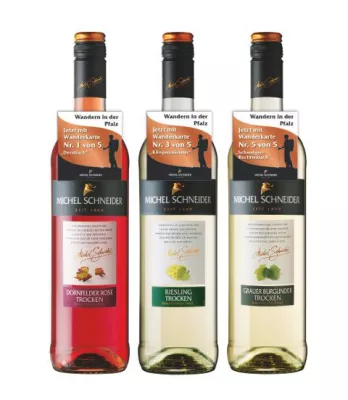 Bild: POS-Aktion: Michel Schneider Weinkäufer können Pfalz 'erwandern'