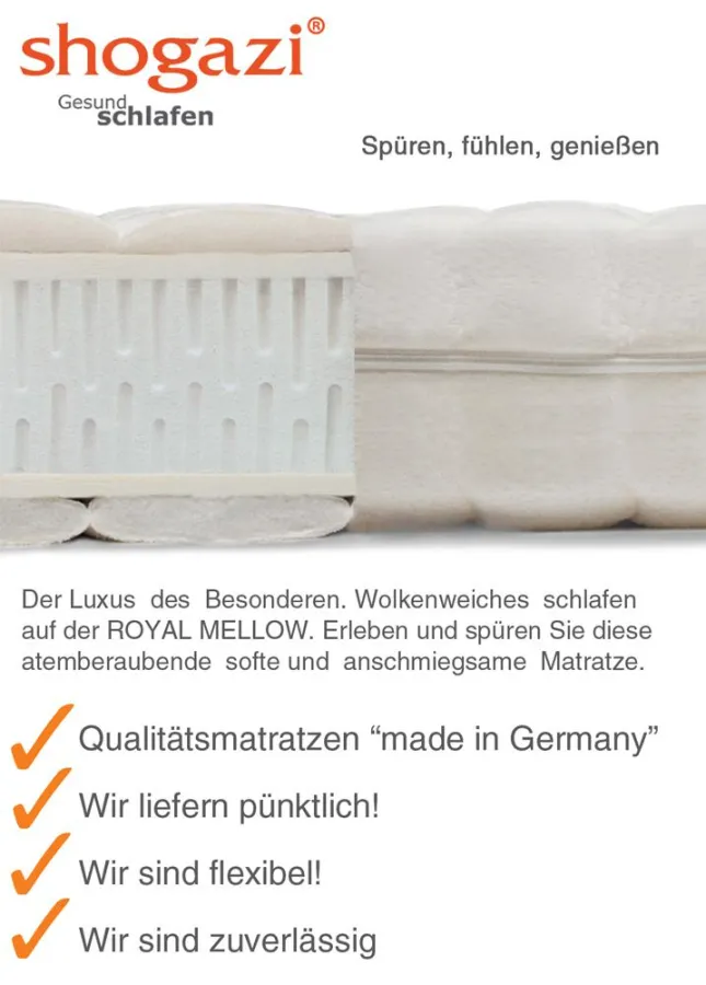 Matratzen der shogazi® Manufaktur aus München