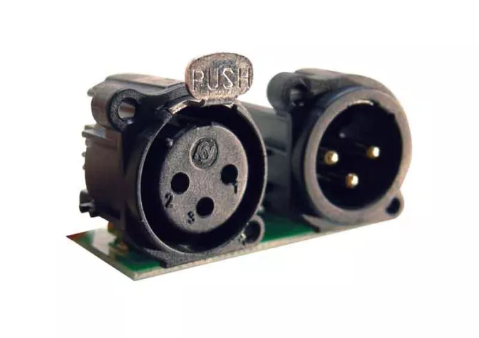 Bild: Umbaukit von LITECRAFT für XLR-Stecker