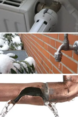 Bild: Dreimal mehr Schäden: Aufgeplatzte Wasserleitungen, nasse Fußböden, ruinierte Möbel