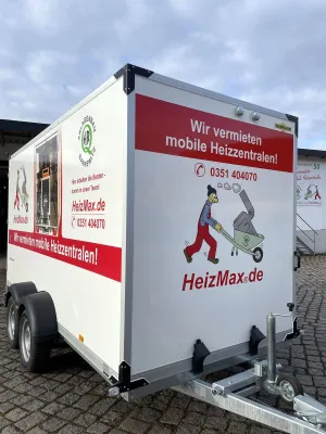 Bild: Wärmewende in der Praxis: Heizmax sichert Wärmeversorgung mit mobiler Heiztechnik