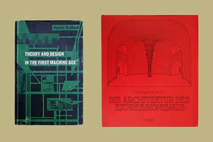 Ex Libris: Peter Cook und Yael Reisner stellen Werke aus der Architekturbibliothek des UAA vor Bild: Ex Libris: Peter Cook und Yael Reisner stellen Werke aus der Architekturbibliothek des UAA vor