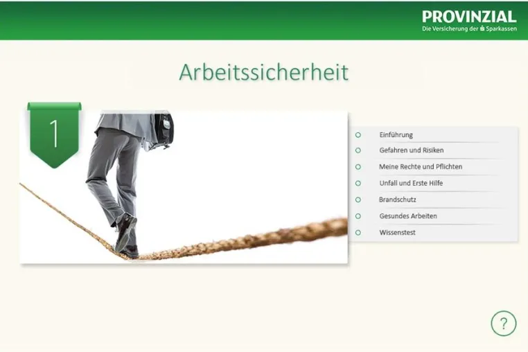 Die Provinzial Rheinland Versicherung schafft Arbeitssicherheit mit Lernprogramm von M.I.T Bild: Die Provinzial Rheinland Versicherung schafft Arbeitssicherheit mit Lernprogramm von M.I.T