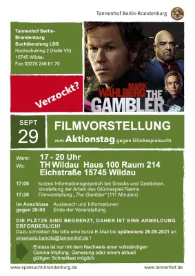 Bild: Hannelore Elsner und Mark Wahlberg beim Aktionstag gegen Glücksspielsucht