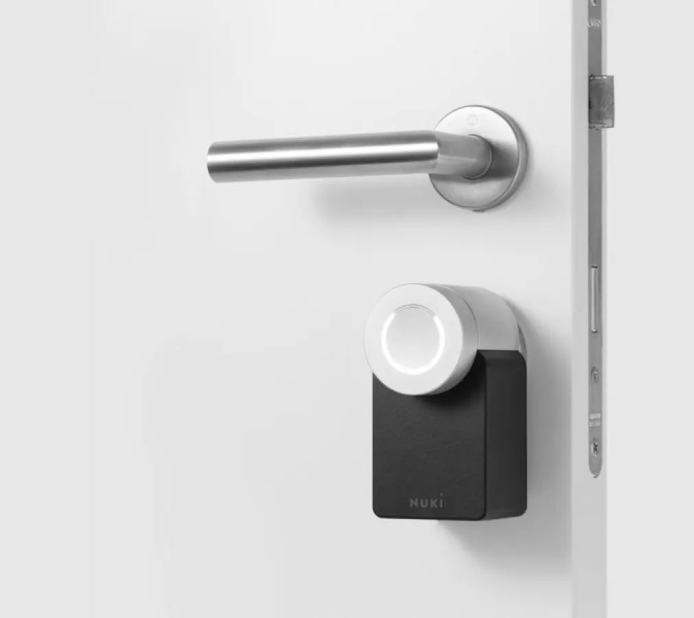 Das smarte Türschloss Nuki präsentiert sich im neuen Design