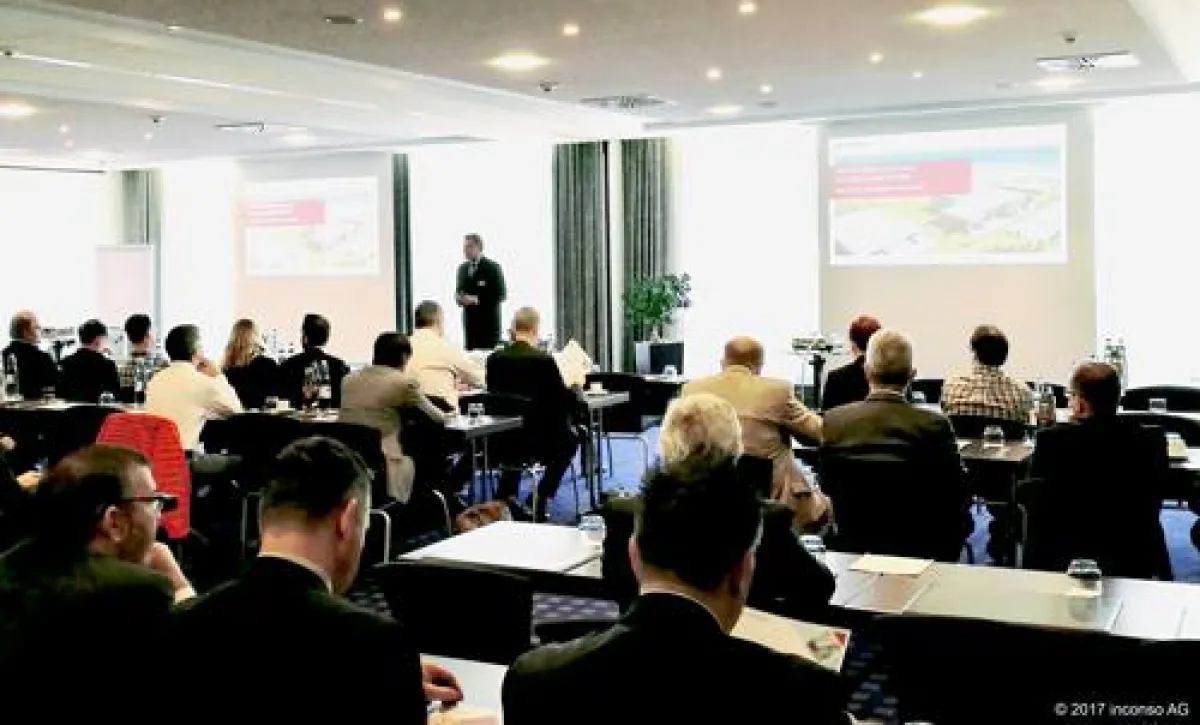 Fachvorträge, Lagertouren und mehr bot das inconso on-site Event bei KNV am 19. Oktober 2017