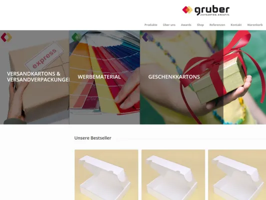 Bild: Gruber Kartonagen GmbH: Effiziente Versandlösungen mit hochwertigen Kartonagen