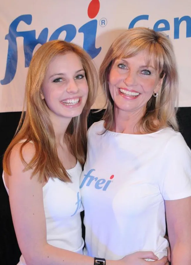 Karin Draxler (47, rechts) und ihre Tochter Katharina Wolf (20) aus St. Leon-Rot haben den Contest „Generations of Beauty“ der Hautpflegemarke frei gewonnen und sind damit „Deutschlands schönstes Mutt