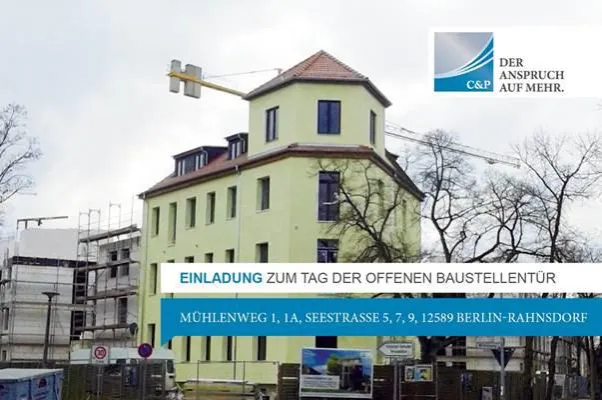 Bild: „Seaside Müggelsee“: C&P IMMOBILIEN AG präsentiert in Berlin-Rahnsdorf erstes Neubauvorhaben in Deutschland