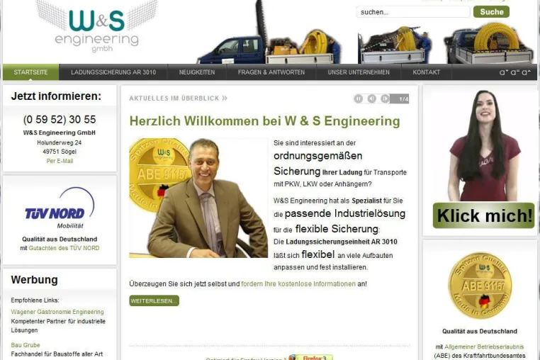 Bild: Praktische Lösung Abdeckrahmen AR 3010 für tägliche Transport- und Ladungssicherung ab sofort im Internet