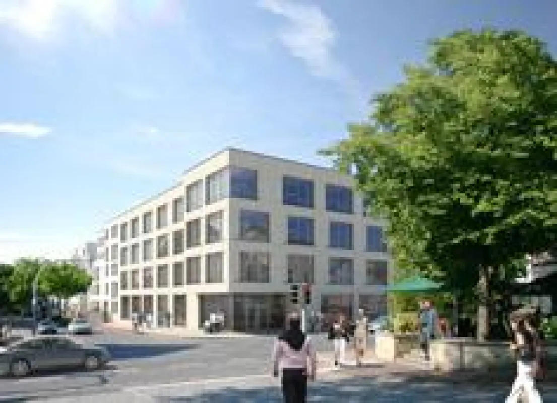 Bürohaus im neuen Osnabrücker Stadtquartier mitteWest