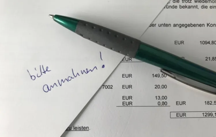 Bild: Korrektes Anmahnen von Rechnungen – (k)eine Kunst!
