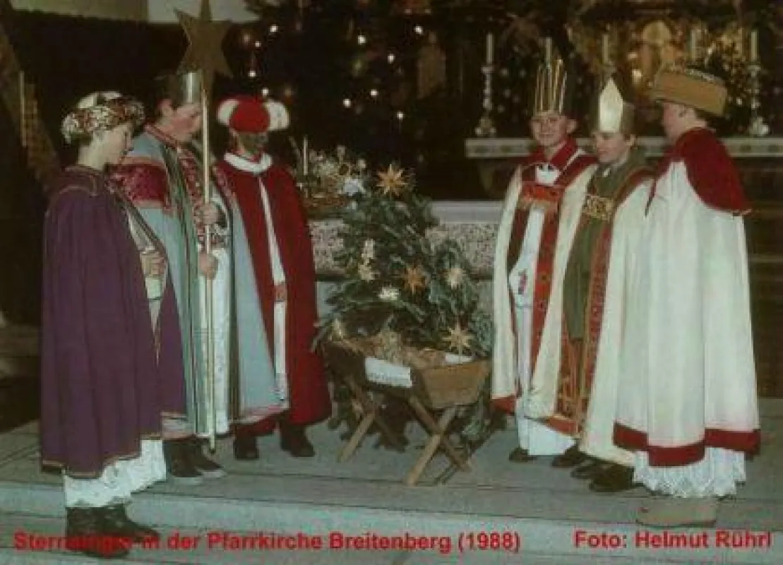 Sternsinger in der Gemeinde Breitenberg