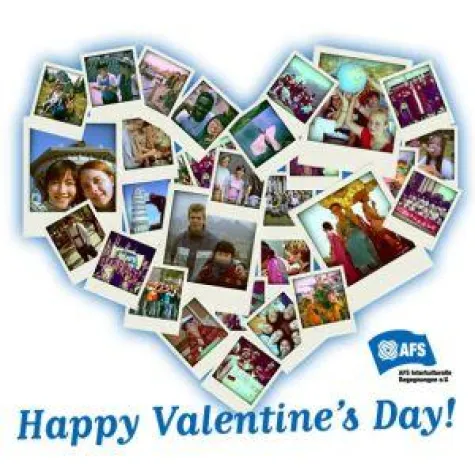Valentinstag: AFS hilft Amor Bild: Valentinstag: AFS hilft Amor