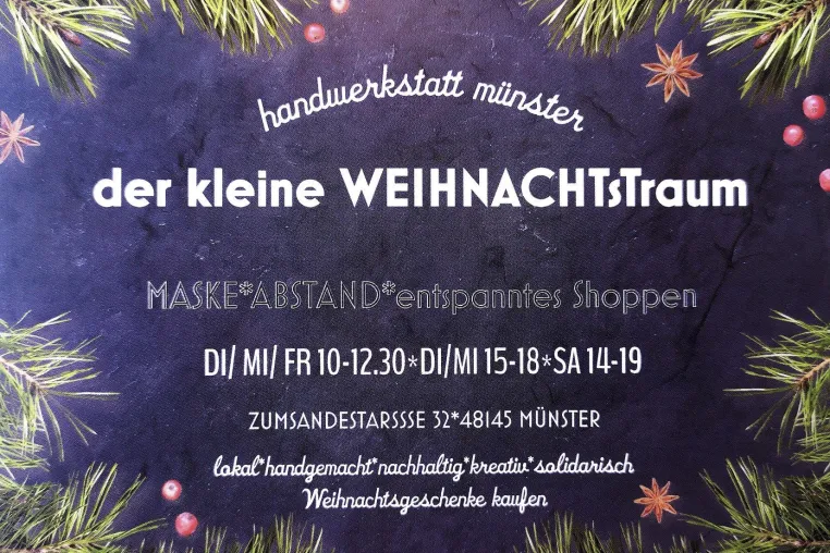 Erweiterte Öffnungszeiten in der handwerkstatt Münster Bild: Erweiterte Öffnungszeiten in der handwerkstatt Münster