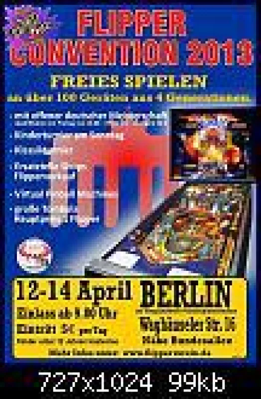 Berlin flippt aus - vom 12. bis 14. April im Umspannwerk Prinzregentenstraße