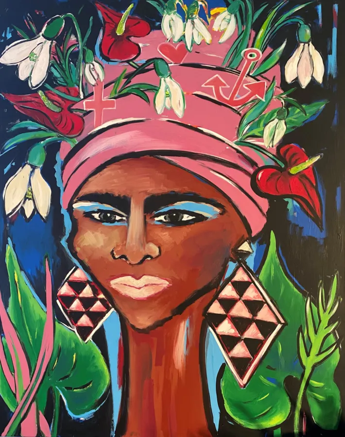 Elvira Bach: Wo sind die vier Jahreszeiten (© Elvira Bach)