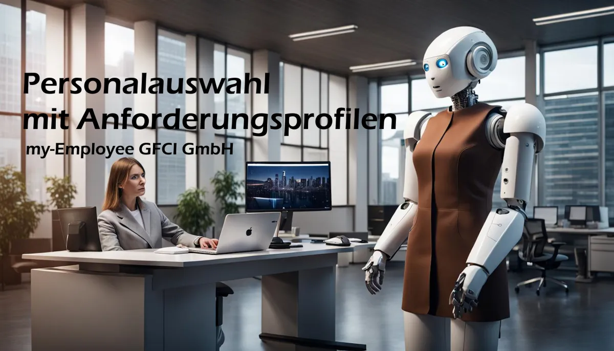 Profilauswahl  mit KI (© GFCI GmbH my-Employee, mit Nightcafe Bildsoftwre)