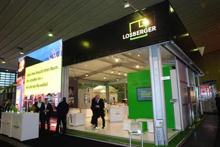 Innovation „Losberger Kubo“ mit mobiler, digitaler Zeltaußenfassade auf der Best of Events Bild: Innovation „Losberger Kubo“ mit mobiler, digitaler Zeltaußenfassade auf der Best of Events