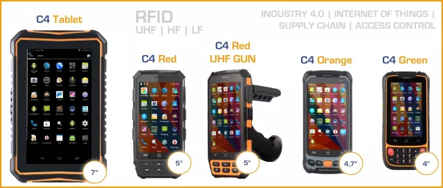 Bild: iDTRONICs C4 Mobile Terminals: Wählen Sie das passende RFID Handheld für Ihre Anwendung