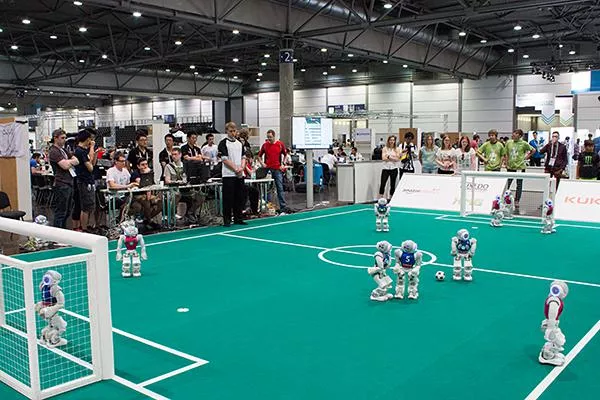 Bild: BFW Leipzig war mehr als ein Strippenzieher beim RoboCup2016 in Leipzig