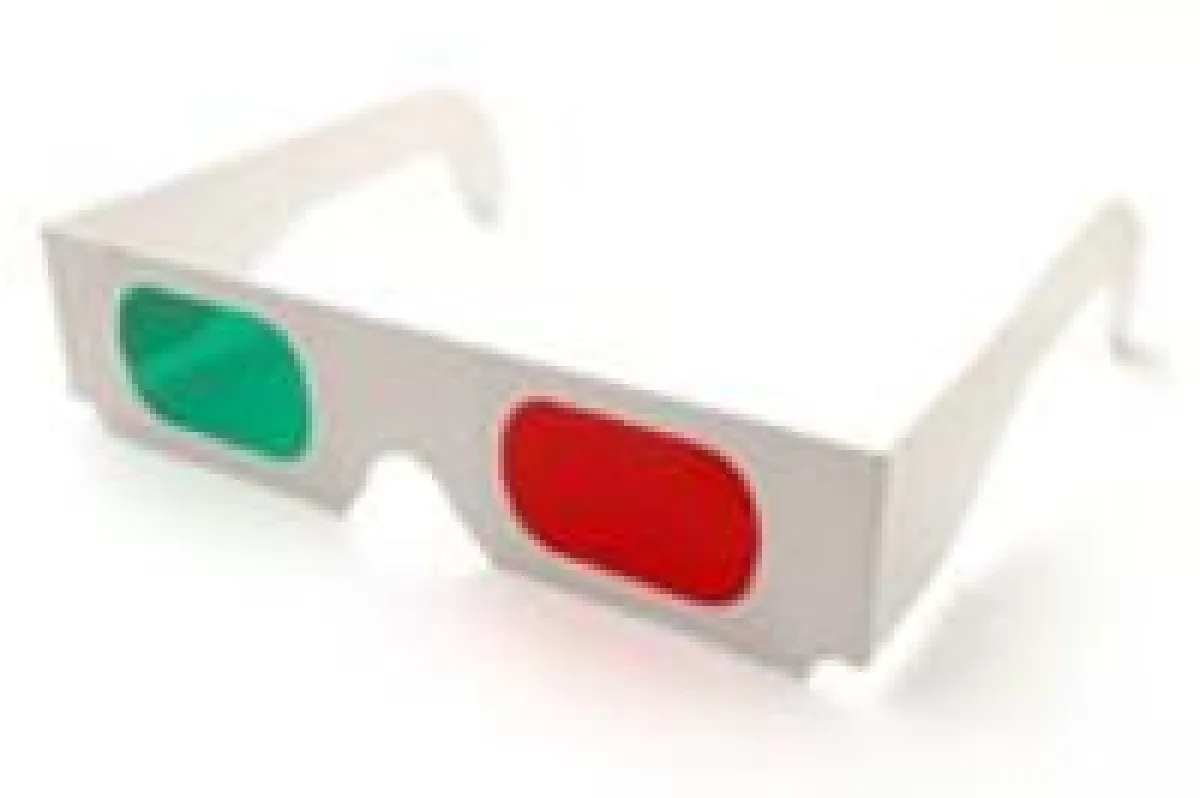 3D anaglyphen Brille
