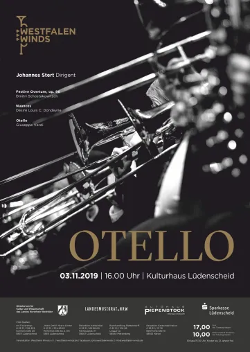 Westfalen Winds mit Verdis Otello Bild: Westfalen Winds mit Verdis Otello